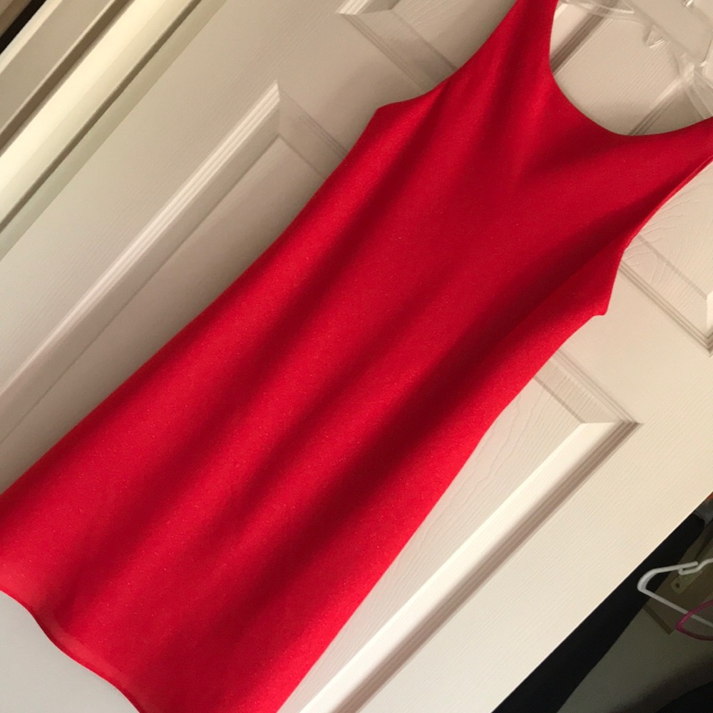 Alyn Paige Red glitter minidress size 5/6
